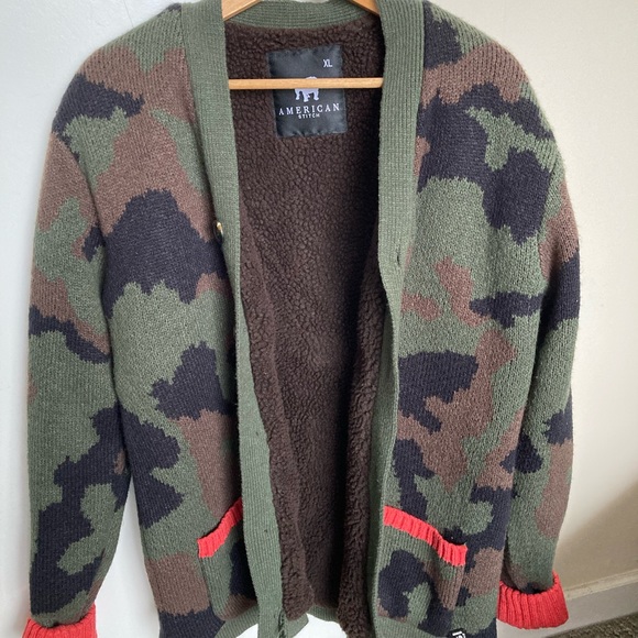 American Stitch Teddy Knit Jacket - Picture 1 of 6